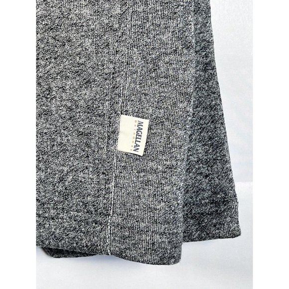 MAGELLAN Sz XL Mens Outdoor Gray Quarter Zip Pullover Classic Fit Stretch - Picture 5 of 11